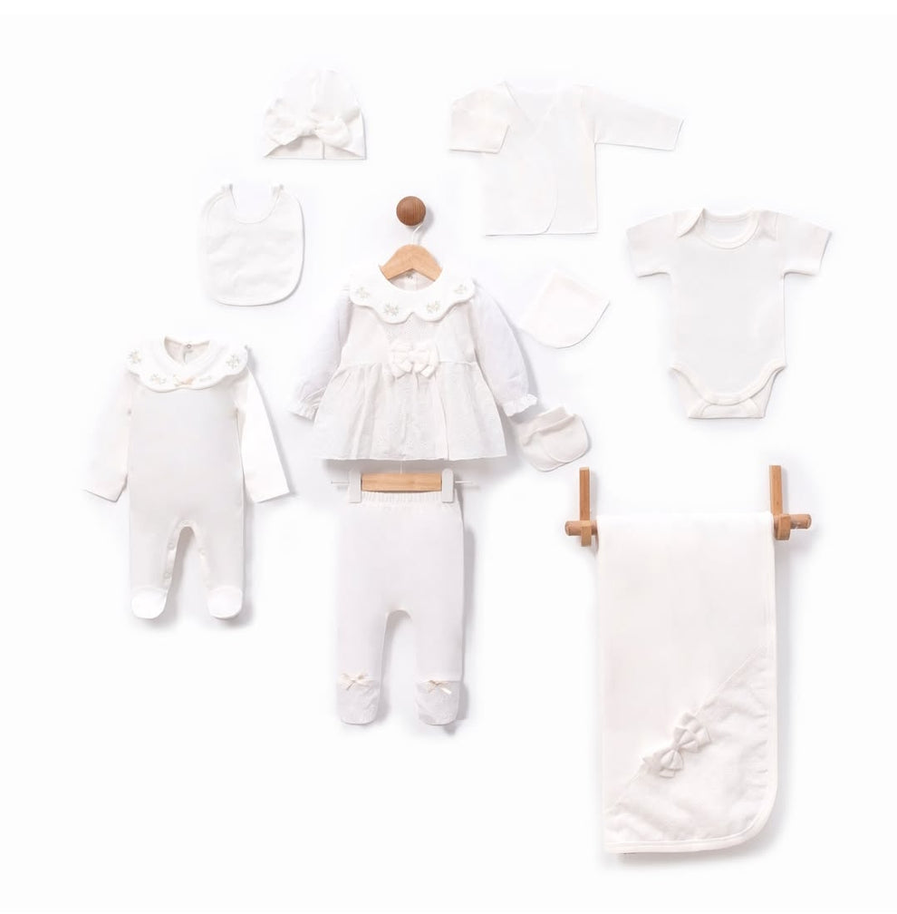 Bloom Kız Bebek Premium 10'lu Hastane Yenidoğan Seti