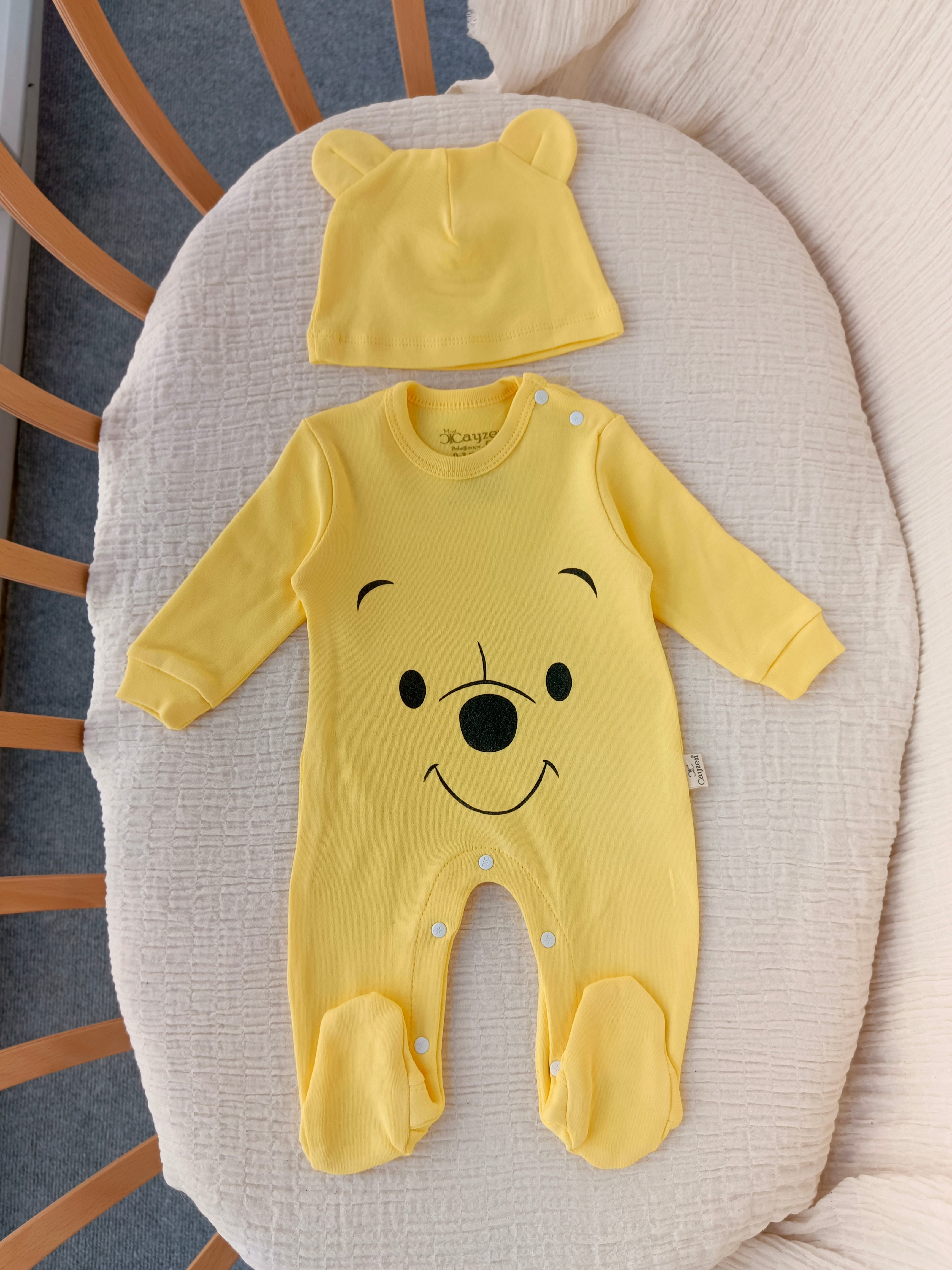 Winnie Poof 2'li Tulum Takım Açık Sarı